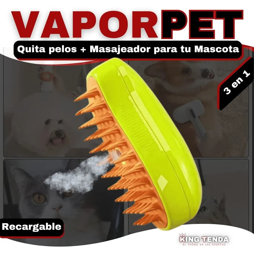 Cepillo a Vapor para Mascotas