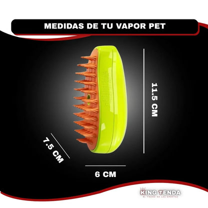 Cepillo a Vapor para Mascotas
